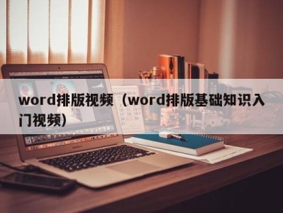 泉州word排版视频（word排版基础知识入门视频）