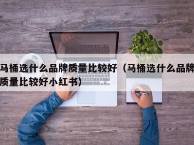 泉州马桶选什么品牌质量比较好（马桶选什么品牌质量比较好小红书）